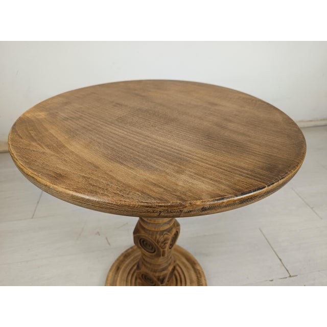 Side Table attributed to Charles Dudouyt, 1940s For Sale - Image 10 of 13