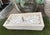 Vintage White Marble Bird & Blossom Fountain For Sale In Los Angeles - Image 6 of 7