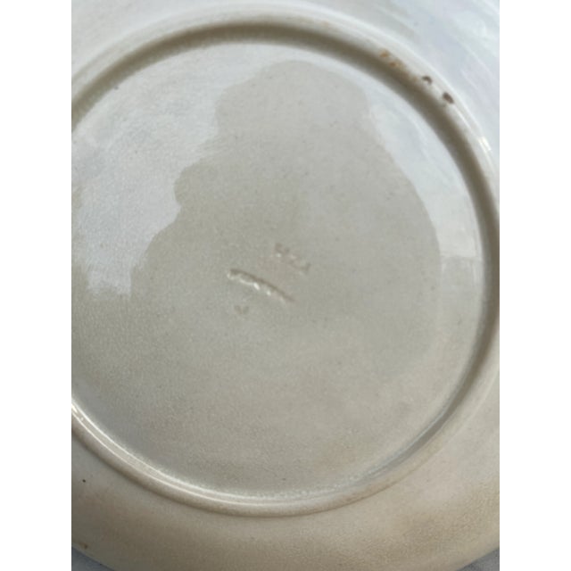 Late 19th Century 19th Century Victorian Majolica Pear Fruit Plate Wedgwood For Sale - Image 5 of 6