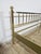 Vintage Brass Bed Frame For Sale - Image 4 of 15