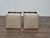 Wood Pair of 19th-Century English Barley Twist Hardwood Stools with Linen Upholstery For Sale - Image 7 of 8