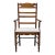 Pennsylvania House Early American Country Style Ladderback Dining Arm Chair For Sale