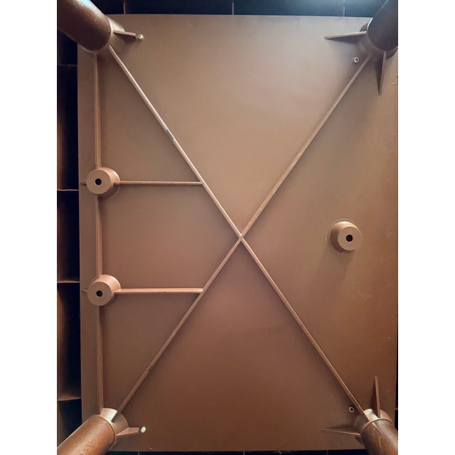 Vintage Pearl-Wick Spanish Revival Gentleman’s Valet Chair With Hidden Storage & Clothes Hanger For Sale - Image 9 of 12