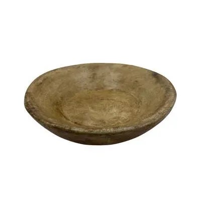 This vintage handcrafted decorative plate is hand carved by artisans from India from one piece of stone. A unique plate...