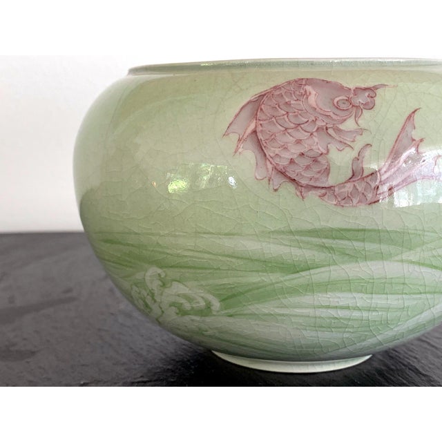 Rare Porcelain Bowl with Plique-a-Jour Design by Makuzu Kozan For Sale - Image 12 of 14
