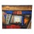 Signed Bustamonte Original 50" Abstract Painting on Canvas For Sale