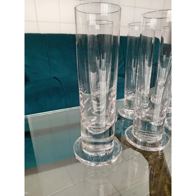Crystal Liqueur Glasses, 1980s, Set of 6 For Sale - Image 3 of 4
