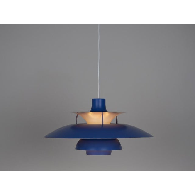 Louis Poulsen Vintage Danish PH 5 Lamp by Poul Henningsen for Louis Poulsen, 1970s For Sale - Image 4 of 13