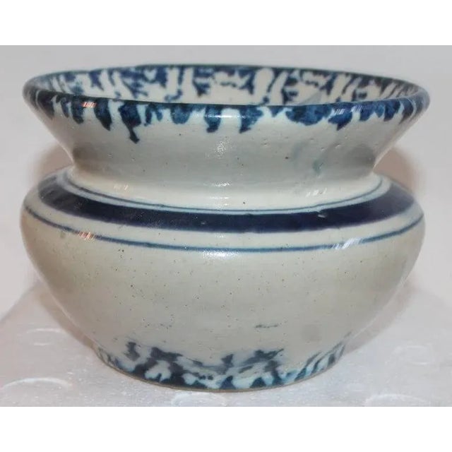 Mid 19th Century 19th Century Sponge Ware Spittoon For Sale - Image 5 of 10