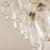Metal Poliedri Chandelier by Carlo Scarpa for Venini, Italy, 1960s For Sale - Image 7 of 13