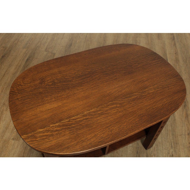 Michigan Chair Company Antique Mission Arts And Crafts Library Table Chairish