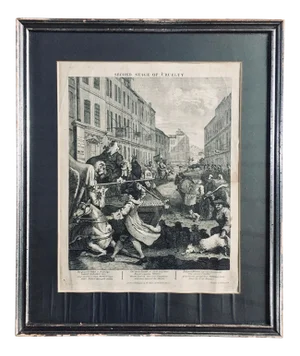 William Hogarth Cruelty Series: The Second Stage of Cruelty