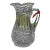 Antique American Brilliant Cut Crystal Jug or Pitcher For Sale