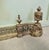 French Rococo Brass Extending Fender with Decorative Chenets For Sale - Image 4 of 7