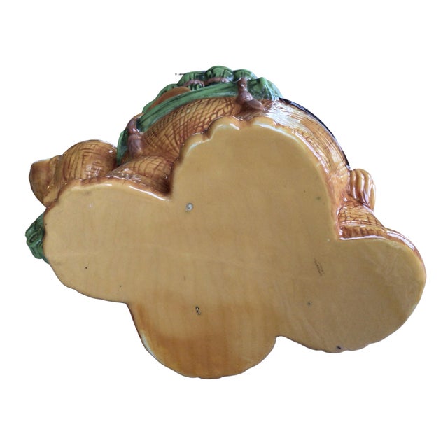 1960s Elephant and Bamboo Motif Lidded Ceramic Storage Jar For Sale In New York - Image 6 of 11