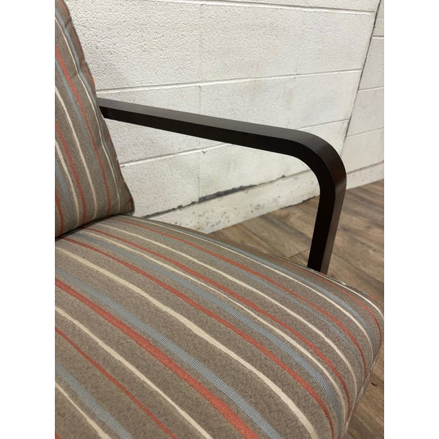 Hickory Chair Art Deco Style Accent Chair Club Chair Lounge Chair Armchair For Sale In Kansas City - Image 6 of 10