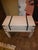 1980s White Washed Storage Trunk on Stand For Sale - Image 5 of 10