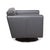 Black Chrome and Leather Serge Armchair with Swivel Function from Brühl For Sale - Image 10 of 14