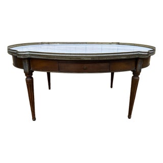 Louis XVI Style Bouillotte Coffee Table, 1950s For Sale