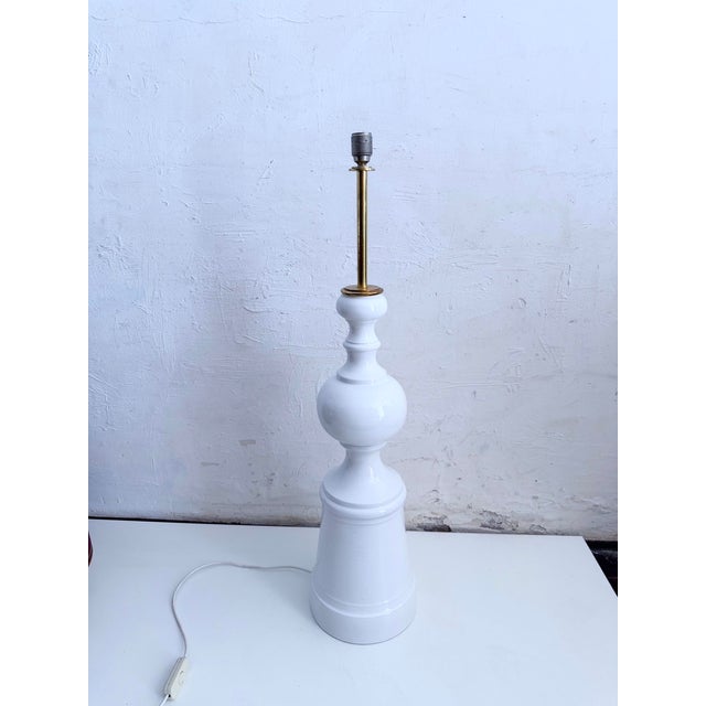 Mid-Century Ceramic Floor Lamp by Margrit Linck, 1960s For Sale - Image 9 of 13