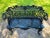Mid 19th Century Victorian Betsy Ross Cast Iron Garden Bench For Sale - Image 9 of 10