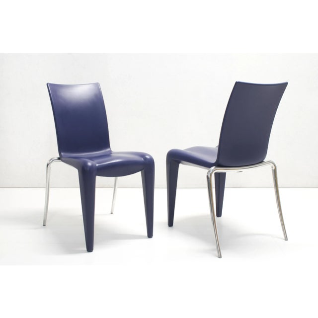 Louis 20 Dining Chairs by Philippe Starck for Vitra, Set of 6 For Sale - Image 11 of 11