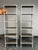 Design Plus Gallery presents a Pair of Dutch Industrial Narrow Single Shelving Units by Luay Al-Rawi for Restoration...