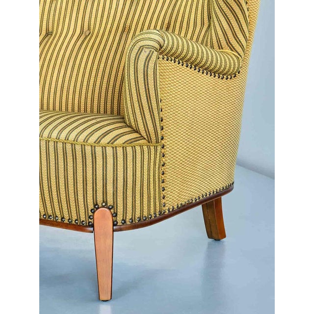 Sculptural Sofa by Bertil Söderberg for Nordiska Kompaniet, Sweden, 1940s For Sale - Image 9 of 15