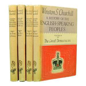 "A History of the English-Speaking Peoples: 4 Volume Set" 1958 Churchill, Winston S