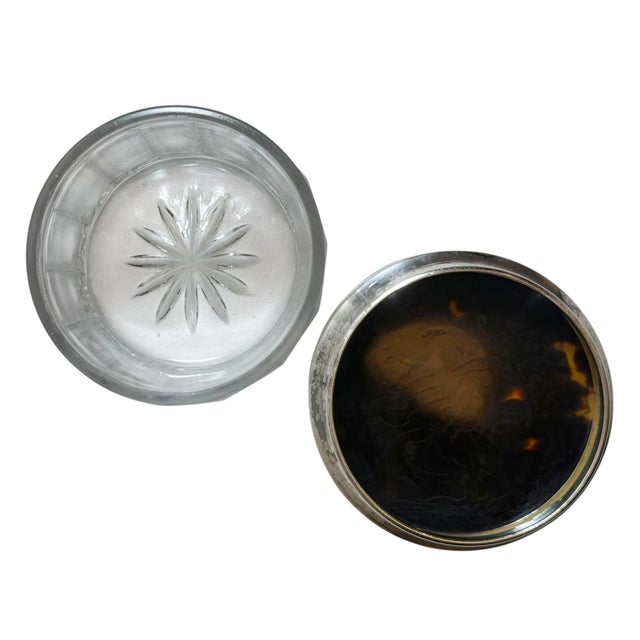 1900 - 1909 Sterling Vanity Jar, English, Circa 1900 For Sale - Image 5 of 10