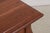 Brown Amish Made Cherry Queen Anne Console Table W. Drawer For Sale - Image 8 of 14