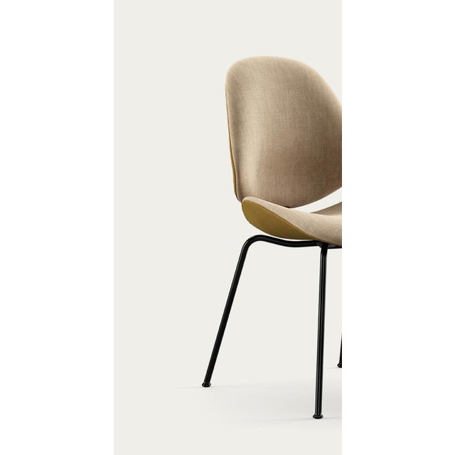 Textile Council Family Salon Chair in Remix 242 by Salto and Sigsgaard for OneCollection For Sale - Image 7 of 14