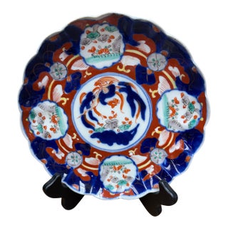 Antique Japanese Imari Plate, Late 19th Century For Sale