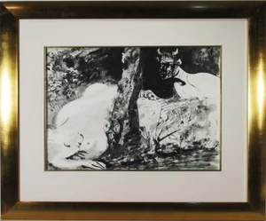 Faune et Femme Nue, 1936