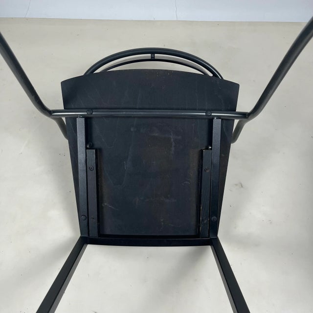 Wood Set of 4 Rio Chairs in Style of Pascal Mourgue for Artelano, 1990s For Sale - Image 7 of 12