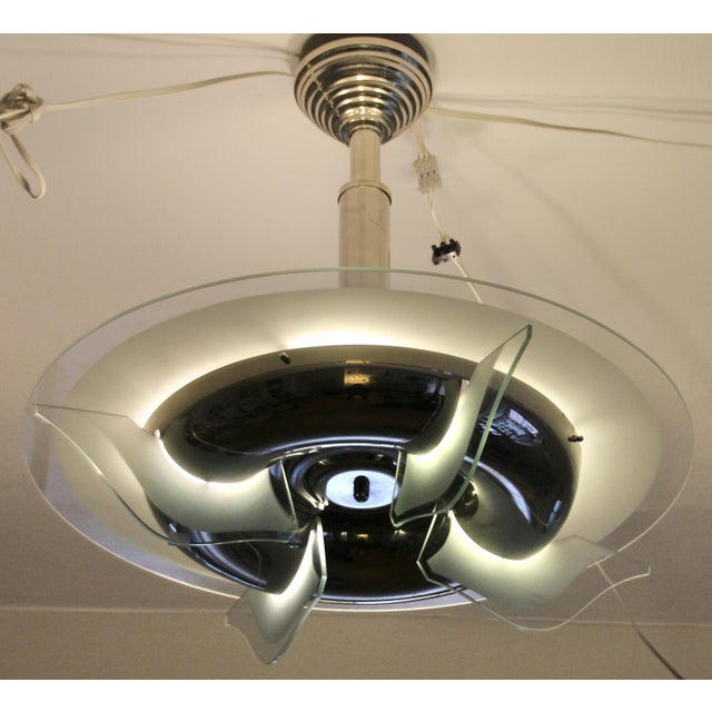 1930s Art Deco Pendant Lamp, 1930s For Sale - Image 5 of 9