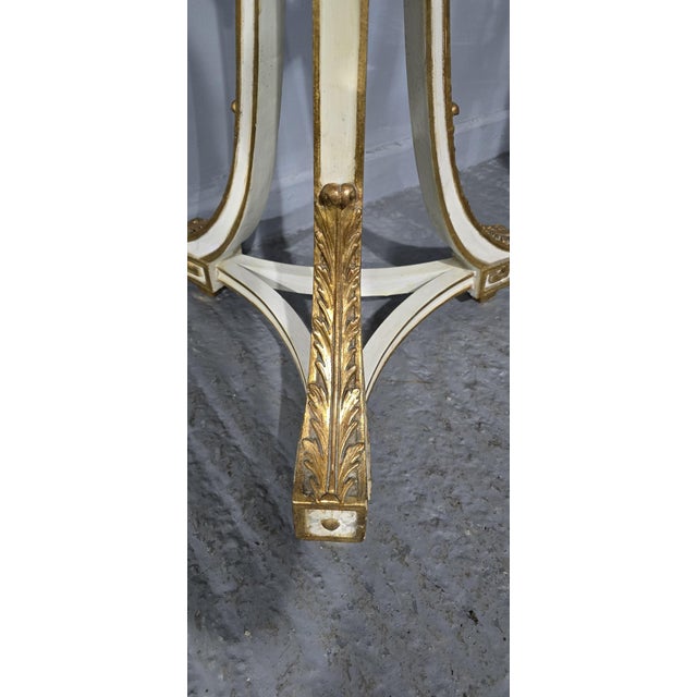 Parcel Gilt Torchere Stands, 1910s, Set of 2 For Sale - Image 9 of 12