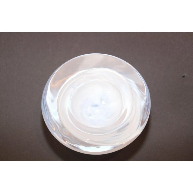 Anna Ehrner for Kosta Boda White Crystal, 1990's For Sale In Palm Springs - Image 6 of 13