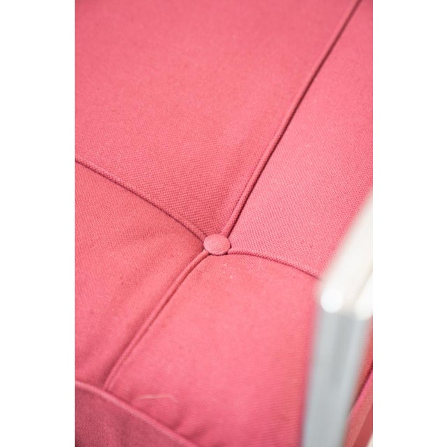 Red Handmade Daybed Sofa by Eileen Gray for Vereinigte Werkstätten Collection, 1980s For Sale - Image 8 of 15