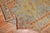 Early 20th Century Zabihi Collection Persian Apple Green Sky Blue Accent Size Rug - 4'9" x 7' For Sale - Image 4 of 9