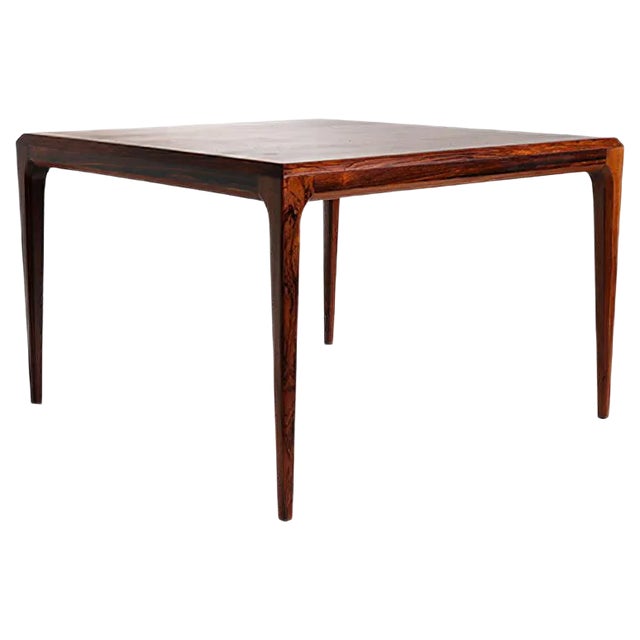Rosewood Coffee Table by Johannes Andersen for CFC Silkeborg, 1950s For Sale