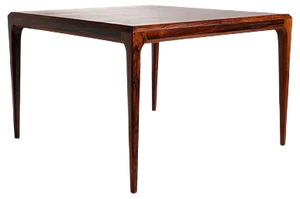 Rosewood Coffee Table by Johannes Andersen for CFC Silkeborg, 1950s