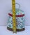 1990s Swiss Cow Bell Metal Decorative Emboss Hand Painted For Sale - Image 4 of 4