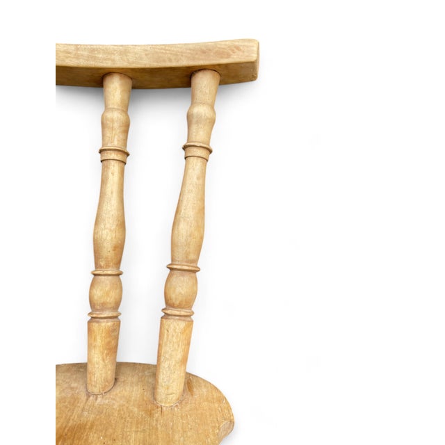 Beige Alpine Chair in Maple, 1890s For Sale - Image 8 of 16