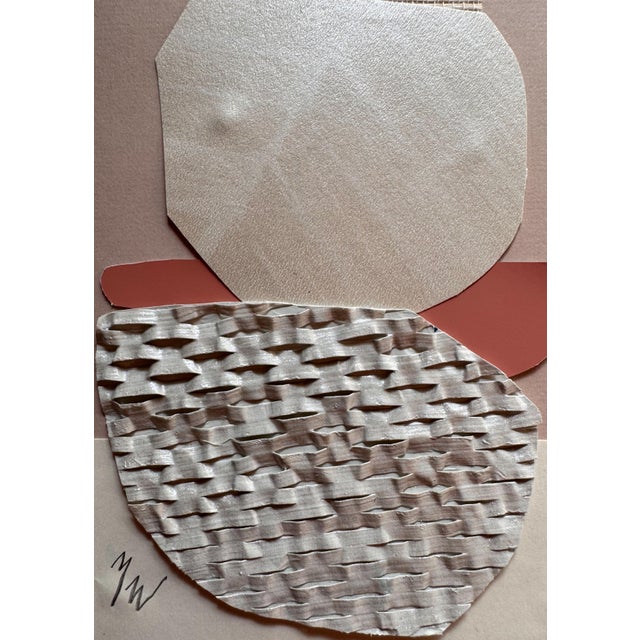 Paper "Superbloom 7" Original Mixed-Media Collage on Paper by Zac Woodiel For Sale - Image 7 of 9
