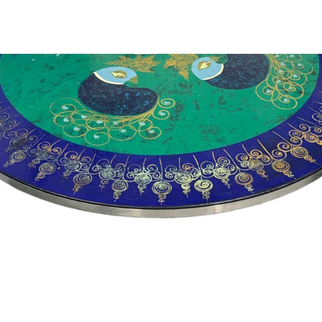 Mid-Century Modern Björn Wiinblad, Poul Cadovius, Susanne Fjeldsoe Mygge Dining Table, 1960s For Sale - Image 3 of 12