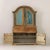 Wood 19th C. Swedish Rococo Secretary With Library in Original Paint For Sale - Image 7 of 12