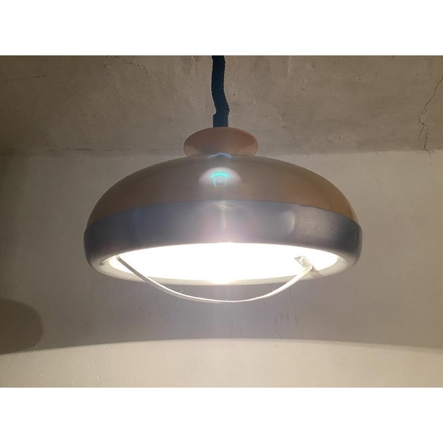 Vintage Space Age Hanging Lamp in Bright Yellow, 1960s For Sale - Image 17 of 18