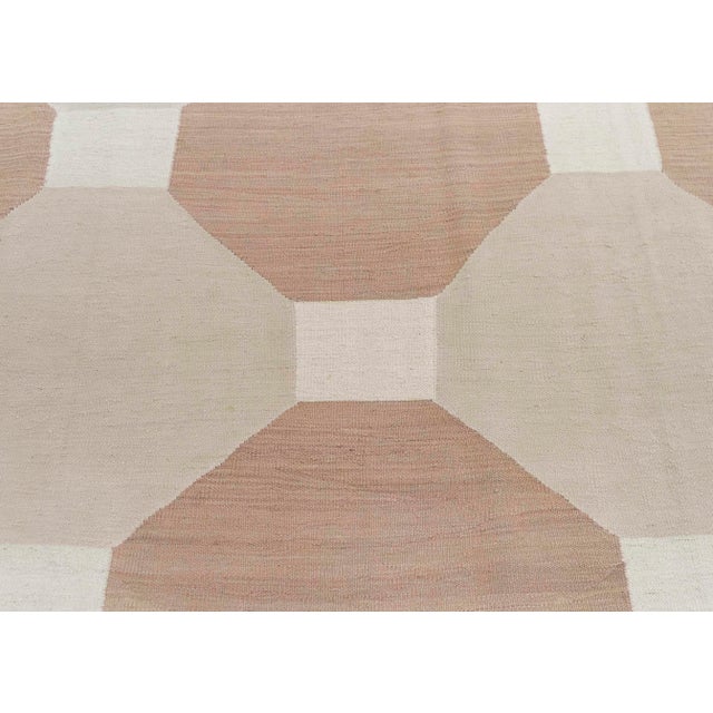 Turkish Kilim Oriental Handmade Flatweave 9'3" x 12'1" #20328 For Sale - Image 4 of 8