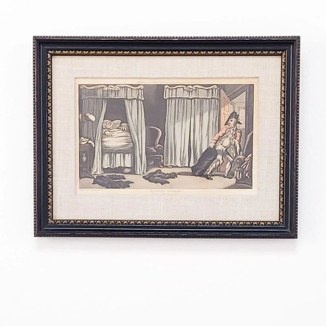 A set of nine engravings of "The Tour of Doctor Syntax", England circa 1800.